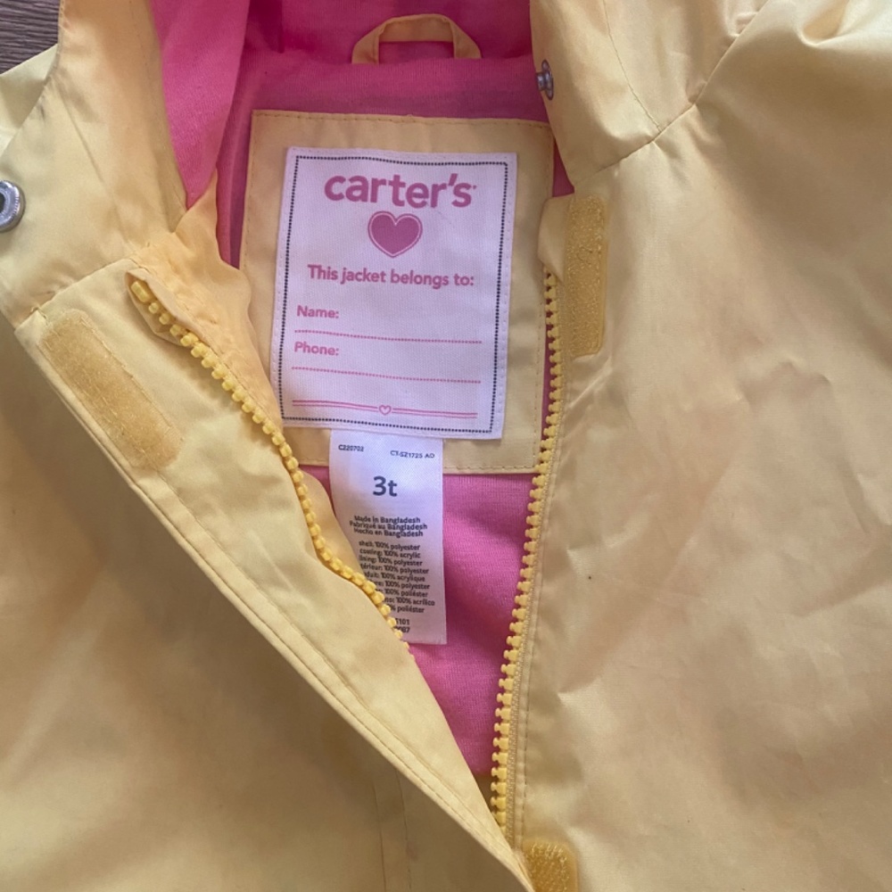 Carter’s Rain Jacket - Picture 2 of 2